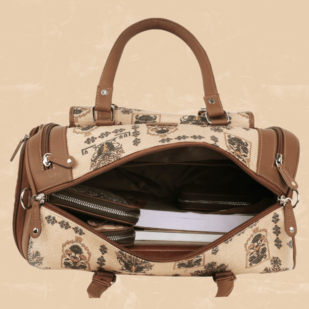Amic Weekender Travel Duffle Bag with Separate Shoe/Laundry Compartment for Women Duffel Without Wheels - Amic