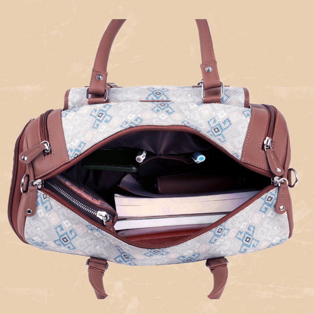 Amic Weekender Travel Duffle Bag with Separate Shoe/Laundry Compartment for Women Duffel Without Wheels - Amic