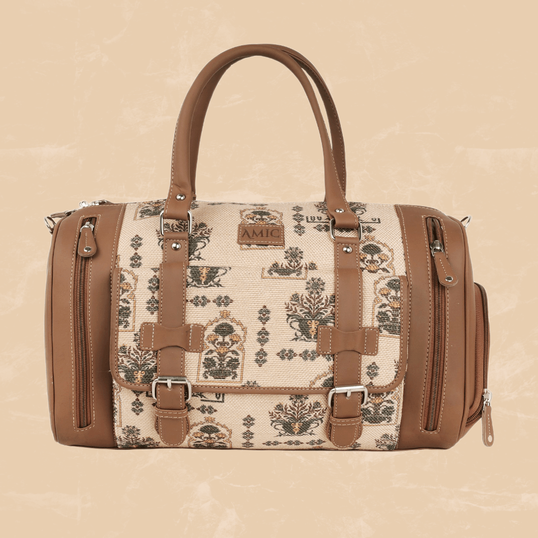 Amic Weekender Travel Duffle Bag with Separate Shoe/Laundry Compartment for Women Duffel Without Wheels - Amic