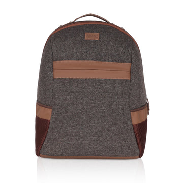 AMIC Medium 30 L Unisex Backpack School/College/Office Bag Vegan Leather Laptop Backpack Jute Handcrafted Bag - Amic