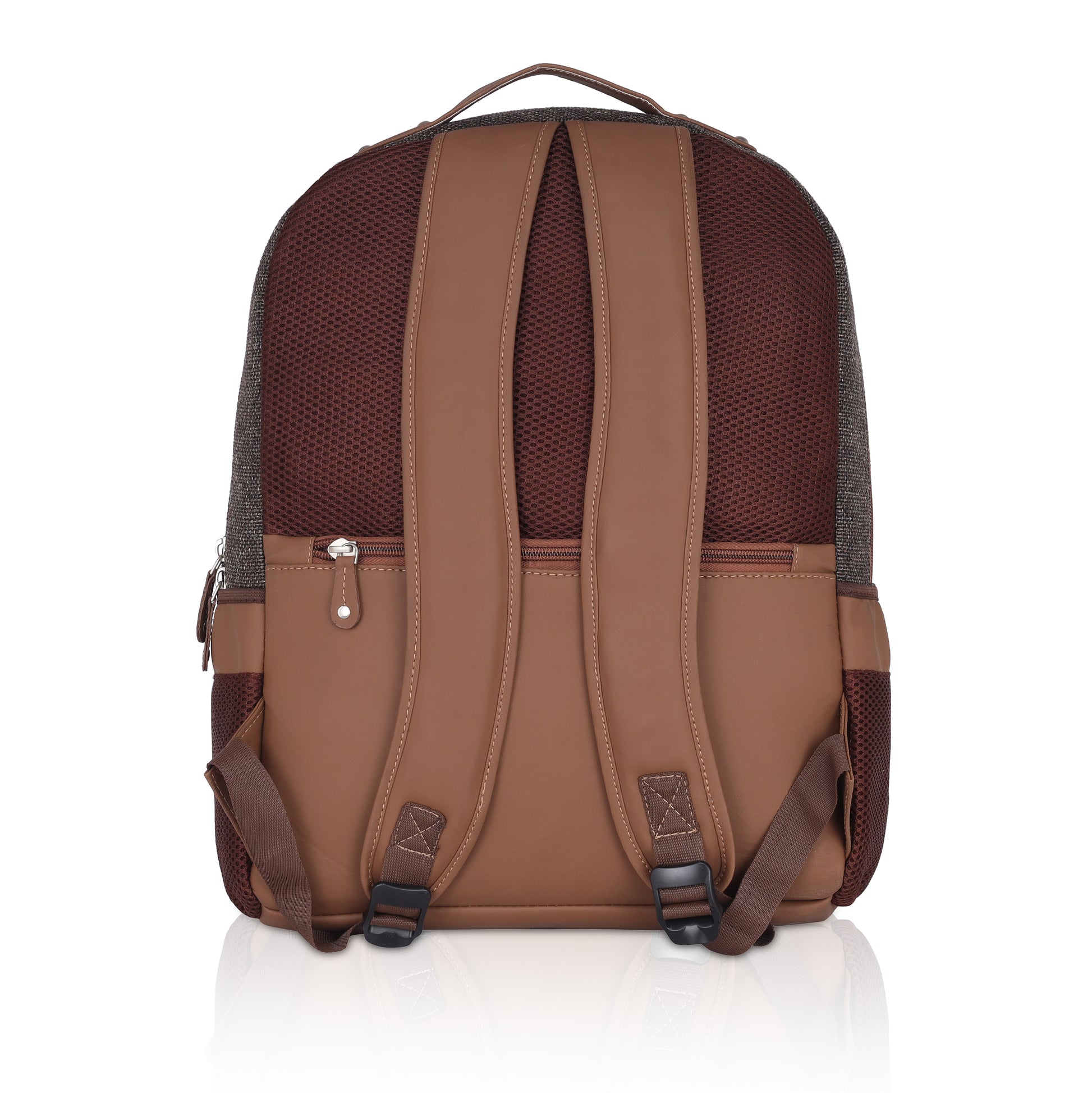 AMIC Medium 30 L Unisex Backpack School/College/Office Bag Vegan Leather Laptop Backpack Jute Handcrafted Bag - Amic