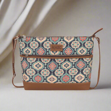 Stylish Floral Printed Side Shoulder Bag | AMIC