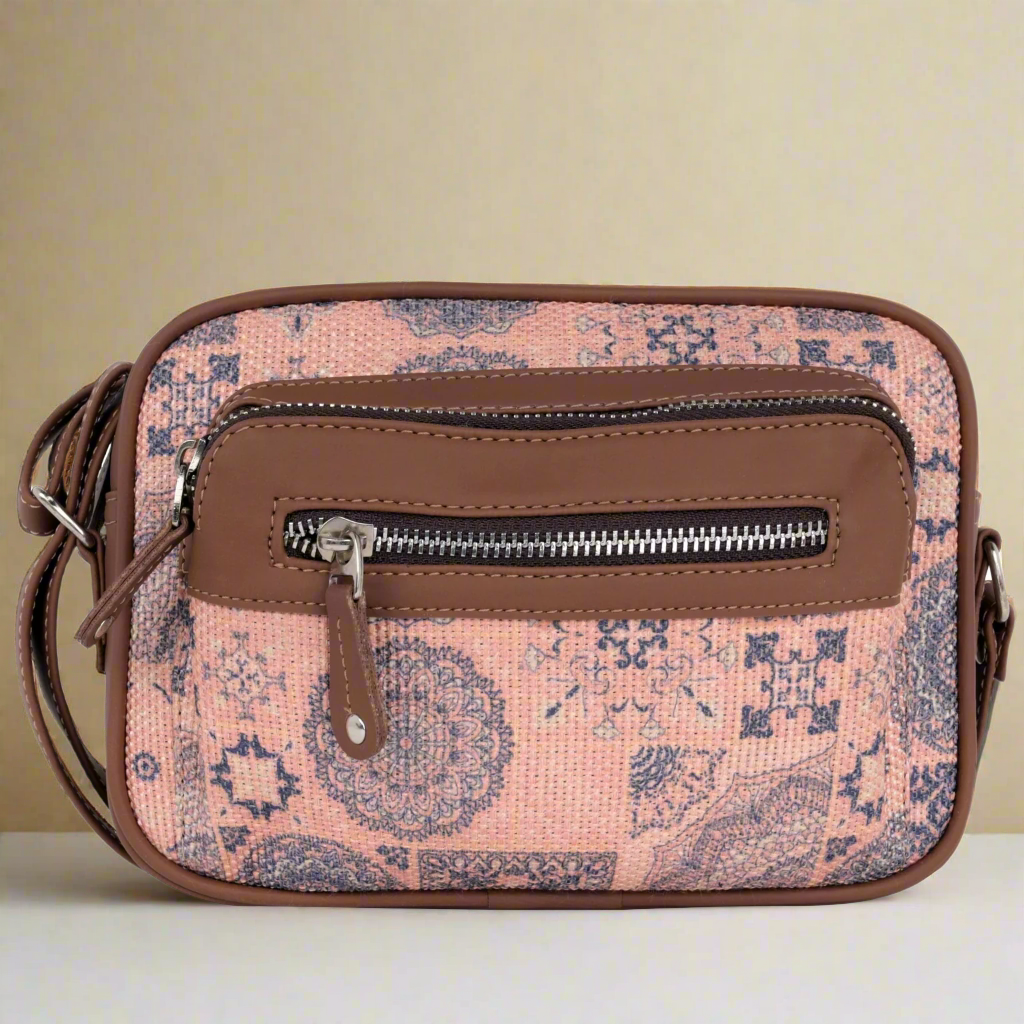 Amic Pink Sling Wallet – Compact and Stylish Everyday Accessory
