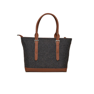 Charcoal Black Tote Bags