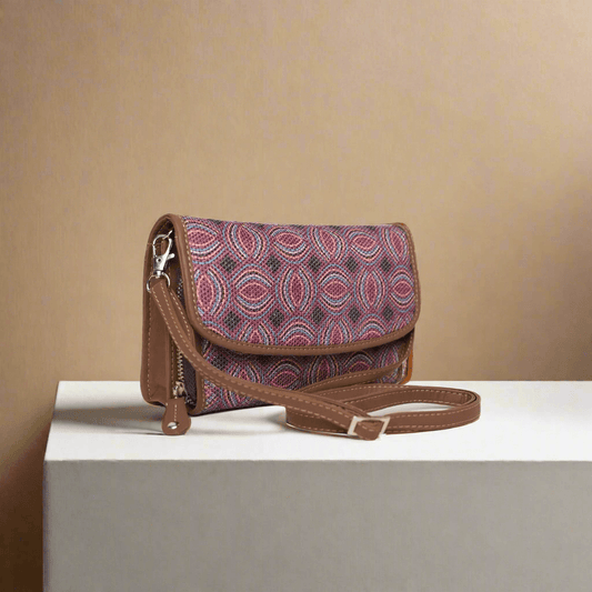 Vibrant Sling Wallet with Multicolor Patterns – By Amic - Amic
